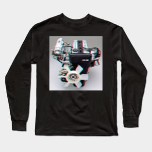 Toyota AE86 4AGE 16v Long Sleeve T-Shirt